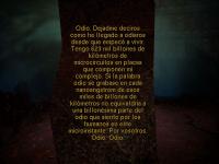 Fantástica introducción a modo de monólogo de AM
