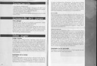 Contenido del manual del juego.