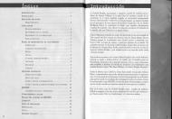 Contenido del manual del juego.